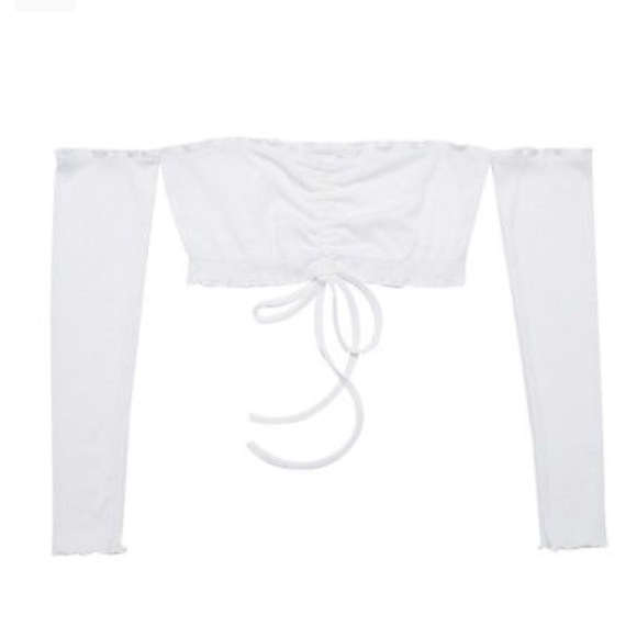 NEW Ribbed Crop Top - Picture 4 of 4